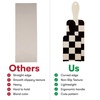 image:imageFRAMAR Balayage Board and Paddle Set Highlighting Board Faster  2 PackCream and Black Checkered