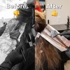 image:imageFRAMAR Balayage Board and Paddle Set Highlighting Board Faster  2 PackPink and White Checkered