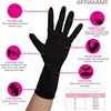 image:imageFRAMAR Black Disposable Gloves Large 12 INCH Latex Free Gloves LargeXSmall