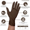 image:imageFRAMAR Brown Nitrile Gloves Medium Gloves Disposable Latex Free100Medium