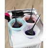 image:imageFRAMAR Classic Hair Color Brush Hair Dye Brushes For Hair Stylist  PinkBlack