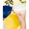 image:imageFRAMAR Connecting Hair Dye Bowl Set Hair Color Bowls For Hairstylist  7PcYellow Blue White