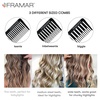image:imageFRAMAR Dreamweaver Highlight Comb Set Hair Dye Comb  3 Pack PastelBlack