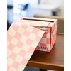 image:imageFRAMAR Gingham Pink Hair Foil Roll Hair Foils For Highlighting Long HairBeige and Pink