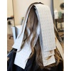 image:imageFRAMAR Gingham Pink Hair Foil Roll Hair Foils For Highlighting Long HairBlue Sardine