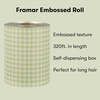 image:imageFRAMAR Gingham Pink Hair Foil Roll Hair Foils For Highlighting Long HairGingham Green