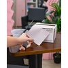 image:imageFRAMAR Gingham Pink Hair Foil Roll Hair Foils For Highlighting Long HairGingham Pink