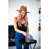 image:imageFRAMAR Gingham Pink Hair Foil Roll Hair Foils For Highlighting Long HairSilver