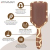 image:imageFRAMAR Paddle Hair Brush Detangler Detangling Hairbrush For WomenGiraffe