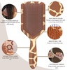 image:imageFRAMAR Paddle Hair Brush For Women  Wet Paddle Brush For Thick Hair Wet Hair Brushes For Women Hair Brush Detangler  Reduces Breakage  ChampagneGiraffe
