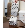 image:imageFRAMAR Pink Checkered Hair Foil Hair Foils For Highlighting  500Black and White