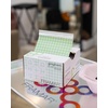 image:imageFRAMAR Pink Checkered Hair Foil Hair Foils For Highlighting  500PinkGreen Gingham