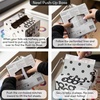 image:imageFRAMAR Polka Dots Hair Foils For Highlighting Highlight Foils For HairBlack and White