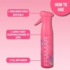 image:imageFRAMAR Premium Hair Mister Spray Bottle Continuous Spray Bottle For HairPink