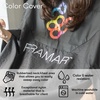 image:imageFRAMAR Professional Hair Cutting Cape Hair Cutting Capes For AdultsBlack  Color Cover