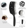 image:imageFRAMAR Professional Vented Hair Brush Curved Hair Brush For Blow DryingBlack