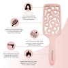 image:imageFRAMAR Professional Vented Hair Brush Curved Hair Brush For Blow DryingChampagne