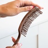 image:imageFRAMAR Professional Vented Hair Brush Curved Hair Brush For Blow DryingChocolate