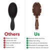image:imageFRAMAR Small Boar Bristle Hair Brush For Women Mini Hair Brush For PurseChocolate Polka Dots