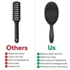 image:imageFRAMAR Soft Boar Bristle Hair Brush For Women Boars Hair Brush For WomenBlack
