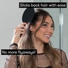 image:imageFRAMAR Soft Boar Bristle Hair Brush For Women Boars Hair Brush For WomenBlack