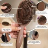 image:imageFRAMAR Soft Boar Bristle Hair Brush For Women Boars Hair Brush For WomenChocolate