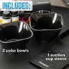 image:imageFRAMAR Toning Tub Hair Dye Bowl Hair Color Bowls For Hairstylist  2pcBlack