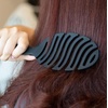 image:imageFRAMAR Vented Hair Brush For Women Flex Brush Wet Hair Brush DetanglerBlack  Flex
