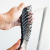 image:imageFRAMAR Vented Hair Brush For Women Flex Brush Wet Hair Brush DetanglerBlack  Flex