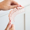 image:imageFRAMAR Vented Hair Brush For Women Flex Brush Wet Hair Brush DetanglerChampagne  Flex