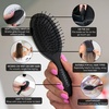 image:imageFramar Detangling Brush for Curly Hair Hair Brushes for Women DetanglerBlack  Mini