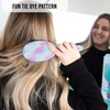 image:imageFramar Detangling Brush for Curly Hair Hair Brushes for Women DetanglerBlue Tie Dye