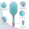 image:imageFramar Detangling Brush for Curly Hair Hair Brushes for Women DetanglerBlue Tie Dye