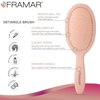 image:imageFramar Detangling Brush for Curly Hair Hair Brushes for Women DetanglerChampagne
