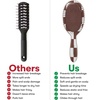 image:imageFramar Detangling Brush for Curly Hair Hair Brushes for Women DetanglerChocolate Checkered