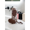 image:imageFramar Detangling Brush for Curly Hair Hair Brushes for Women DetanglerChocolate Checkered