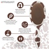 image:imageFramar Detangling Brush for Curly Hair Hair Brushes for Women DetanglerCow Print