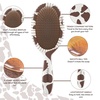 image:imageFramar Detangling Brush for Curly Hair Hair Brushes for Women DetanglerCow Print