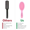 image:imageFramar Detangling Brush for Curly Hair Hair Brushes for Women DetanglerPink  Mini
