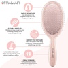 image:imageFramar Detangling Brush for Curly Hair Hair Brushes for Women DetanglerRose Gold