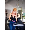 image:imageFramar Power Painter Hair Dye Brush Hair Coloring Brush Balayage ToolsPink and Black