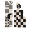 image:imageFRAMAR Balayage Board and Paddle Set Highlighting Board Faster  2 PackCream and Black Checkered