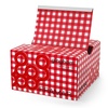 image:imageFRAMAR Pink Checkered Hair Foil Hair Foils For Highlighting  500Gingham Red