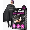 image:imageFRAMAR Professional Hair Cutting Cape Hair Cutting Capes For AdultsBlack  Color Cover