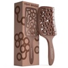 image:imageFRAMAR Professional Vented Hair Brush Curved Hair Brush For Blow DryingChocolate