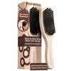 image:imageFRAMAR Slick Back Hair Brush Boar Bristles Slick Back Brush  Brown VelvetBeechwood