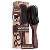 image:imageFRAMAR Slick Back Hair Brush Boar Bristles Slick Back Brush  Brown VelvetBrown Velvet