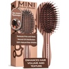 image:imageFRAMAR Small Boar Bristle Hair Brush For Women Mini Hair Brush For PurseChocolate Stripes
