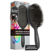 image:imageFRAMAR Soft Boar Bristle Hair Brush For Women Boars Hair Brush For WomenBlack