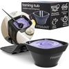 image:imageFRAMAR Toning Tub Hair Dye Bowl Hair Color Bowls For Hairstylist  2pcBlack